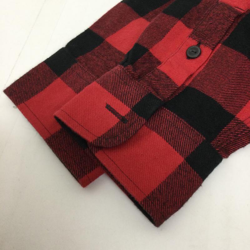 カーハート Carhartt シャツ、ブラウス 長袖 Carhartt FRANCIS SHIRT プルオーバー　ハーフジップ　チェックシャツ M チェック 赤 / レッド / red メンズ USED 古着 中古 50130310