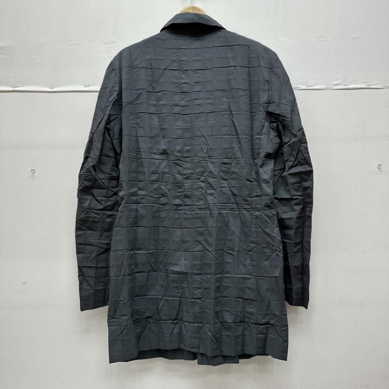 イッセイミヤケ ISSEY MIYAKE セットアップ セットアップ 90s PLEATS PLEASE プリーツ ステンカラー コート ワイド パンツ セットアップ IM94-FD919 M 灰 / グレー / gray レディース USED 古着 中古 50130345
