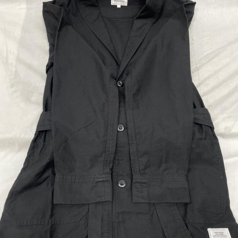 クライミー CRIMIE ジャケット、上着 ジャケット、ブレザー ショップコート トレンチ コットン ブラック S 黒 / ブラック / black レディース USED 古着 中古 50130371