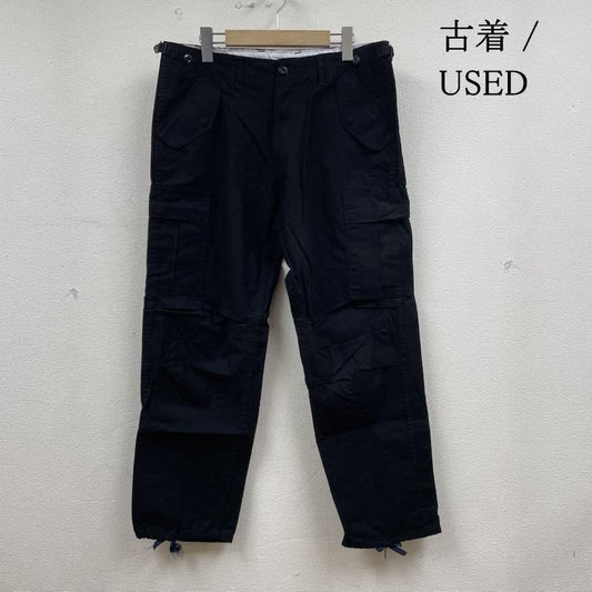 古着 USED パンツ ワークパンツ、ペインターパンツ US.ARMY M-65 カーゴ パンツ ワーク DSA108-74-C-0084 M 無地 黒 / ブラック / black メンズ USED 古着 中古 50130387