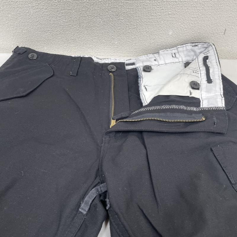 古着 USED パンツ ワークパンツ、ペインターパンツ US.ARMY M-65 カーゴ パンツ ワーク DSA108-74-C-0084 M 無地 黒 / ブラック / black メンズ USED 古着 中古 50130387