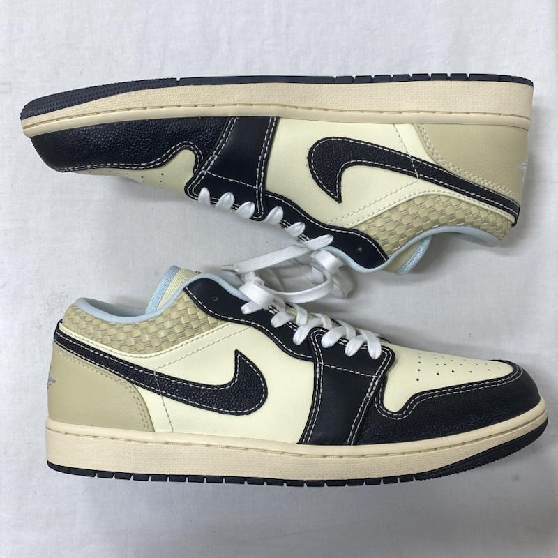 ナイキ NIKE スニーカー スニーカー AIR JORDAN 1 RETRO LOW SE エアジョーダン 24AW ココナッツミルク グレイシャーブルー HQ3437-101 30.0cm メンズ USED 古着 中古 50130408