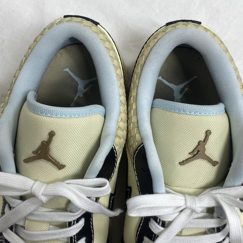 ナイキ NIKE スニーカー スニーカー AIR JORDAN 1 RETRO LOW SE エアジョーダン 24AW ココナッツミルク グレイシャーブルー HQ3437-101 30.0cm メンズ USED 古着 中古 50130408