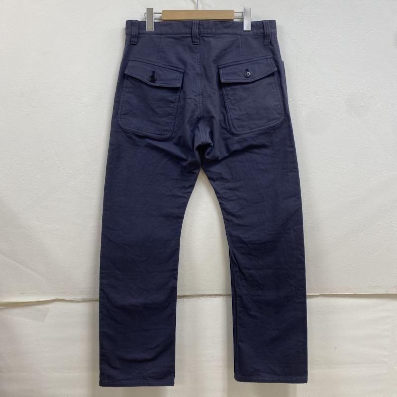 ティーエスエス TS(S) パンツ チノパン 5ポケット ルーズ ストレート ワークパンツ 2 紺 / ネイビー / navy メンズ USED 古着 中古 50130421