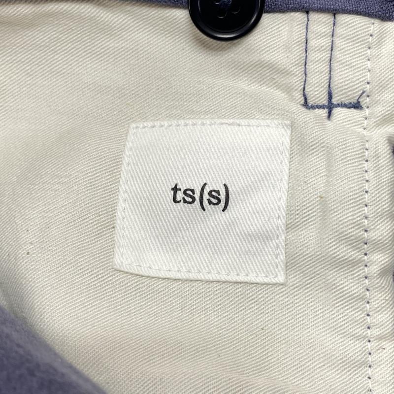 ティーエスエス TS(S) パンツ チノパン 5ポケット ルーズ ストレート ワークパンツ 2 紺 / ネイビー / navy メンズ USED 古着 中古 50130421