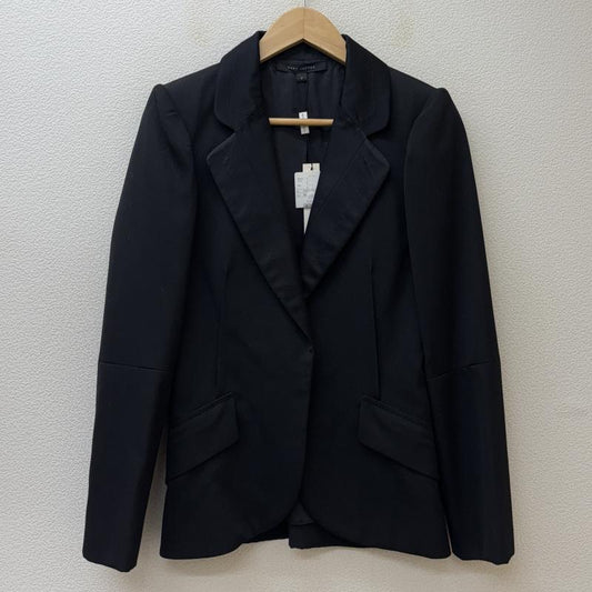 マークジェイコブス MARCJACOBS ジャケット、上着 ジャケット、ブレザー 5763130014 USA製 ルック期 ノーボタン テーラード ジャケット 黒 ブラック 2 黒 / ブラック / black レディース USED 古着 中古 50130450