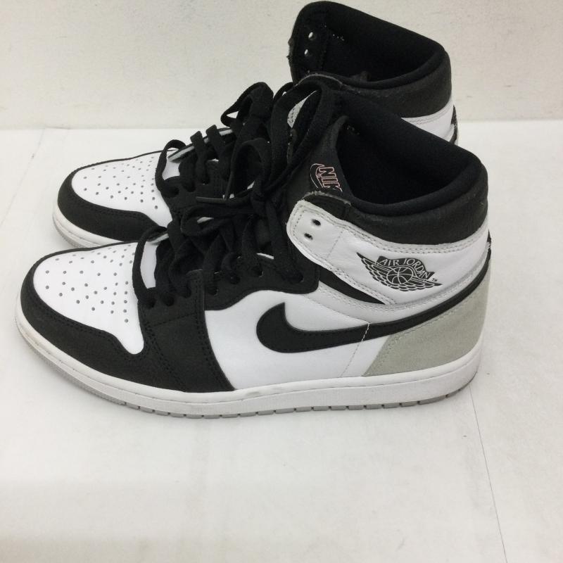 ナイキ NIKE スニーカー スニーカー NIKE ナイキ 555088-108 Air Jordan 1 High OG  Bleached Coral  26.0cm 白 / ホワイト / white X 黒 / ブラック / black メンズ USED 古着 中古 50130509