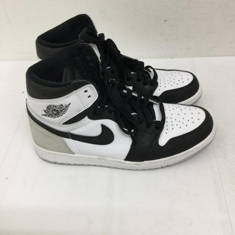 ナイキ NIKE スニーカー スニーカー NIKE ナイキ 555088-108 Air Jordan 1 High OG  Bleached Coral  26.0cm 白 / ホワイト / white X 黒 / ブラック / black メンズ USED 古着 中古 50130509