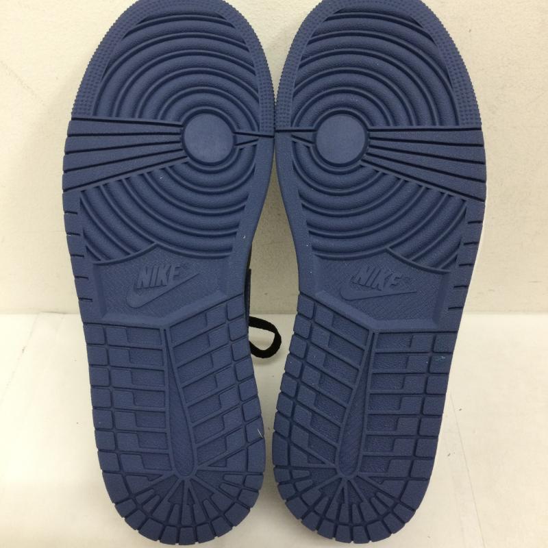 ナイキ NIKE スニーカー スニーカー NIKE AIR JORDAN ナイキ ジョーダン CZ0790-041 AIR JORDAN 1 RETRO LOW MG Mystic Navy ローカット スニーカ 27.5cm 青 / ブルー / blue X 黒 / ブラック / black メンズ USED 古着 中古 50130513