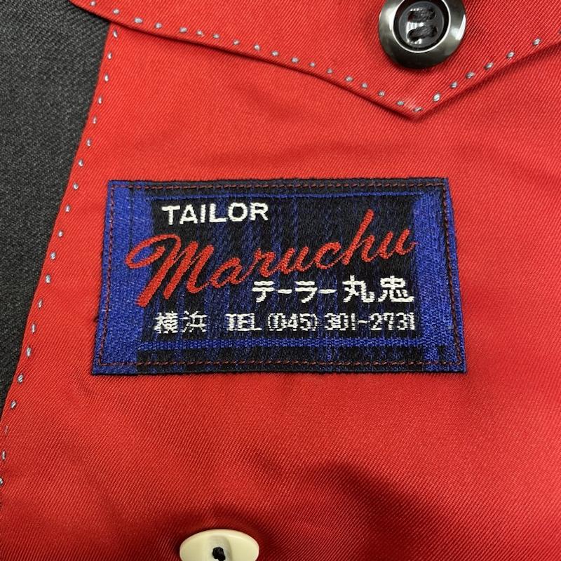 古着 USED ジャケット、上着 ジャケット、ブレザー オーダー テーラード ジャケット メタル ボタン ブレザー 裏地アニマル柄 無地 ダークグレー / ダークグレー / メンズ USED 古着 中古 50130549