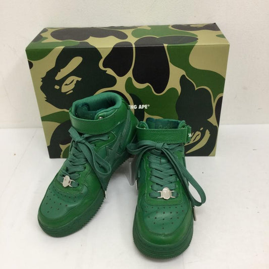 アベイシングエイプ A BATHING APE スニーカー スニーカー A BATHING APE ハイカットスニーカー　23cm　GRN　1H70191003 23.0cm 緑 / グリーン / green レディース USED 古着 中古 50130568