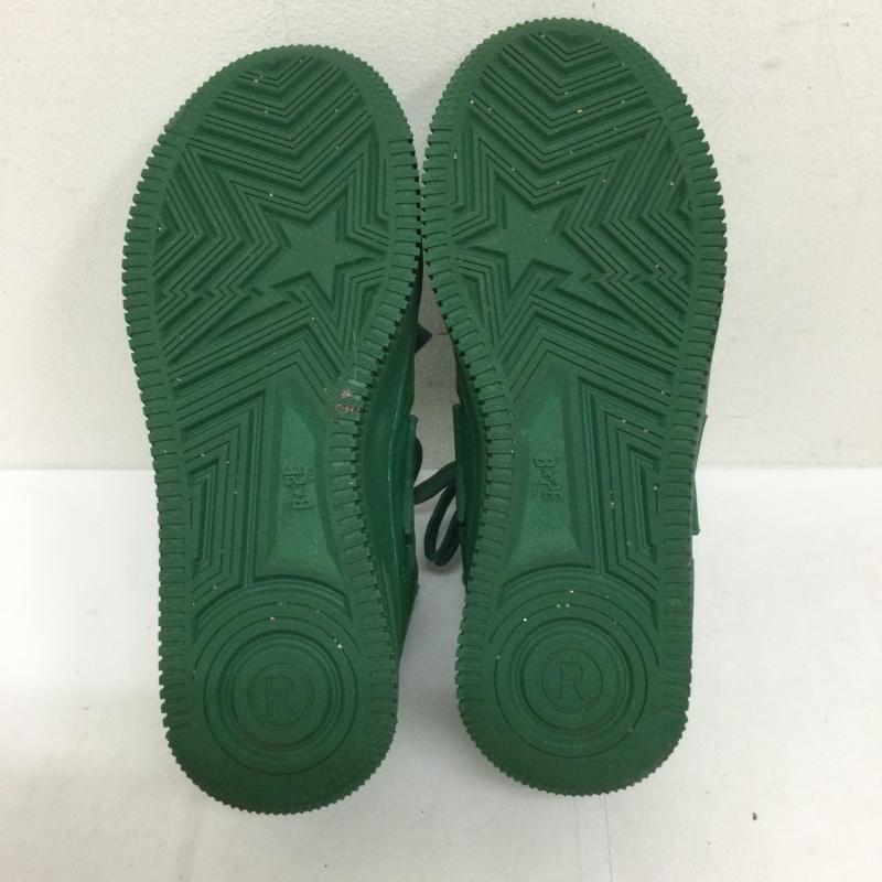 アベイシングエイプ A BATHING APE スニーカー スニーカー A BATHING APE ハイカットスニーカー　23cm　GRN　1H70191003 23.0cm 緑 / グリーン / green レディース USED 古着 中古 50130568