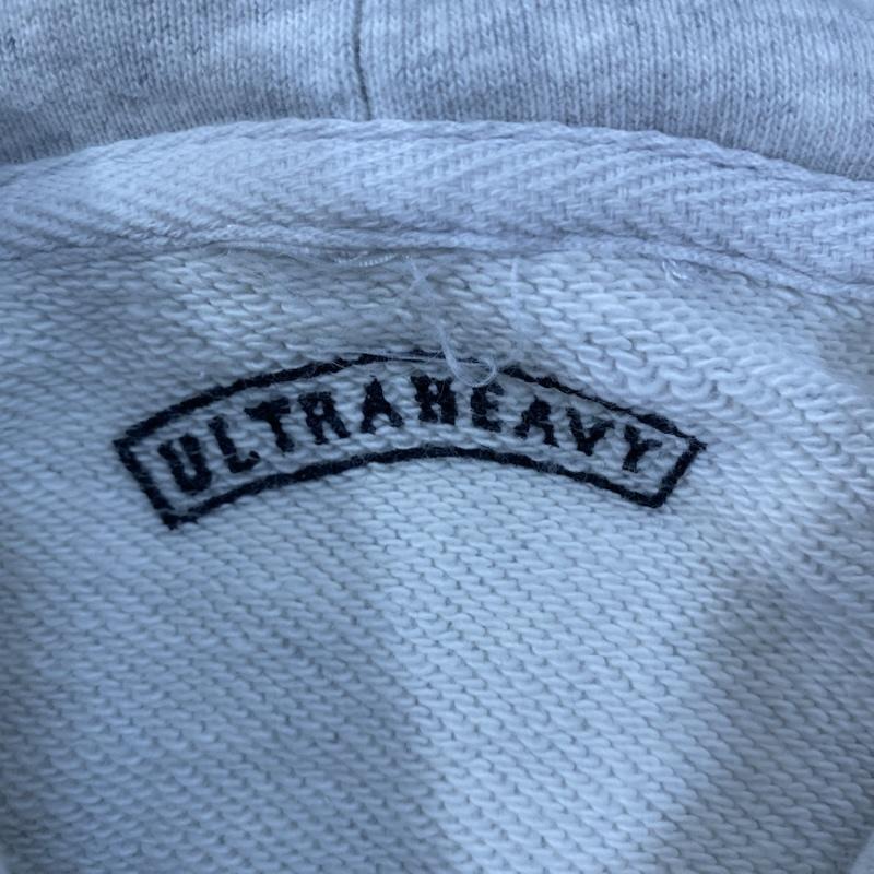 古着 USED パーカー 長袖 ultraheavy NO NATURE ノーネイチャーフーディー ミックスグレー L L ロゴ、文字 灰 / グレー / gray メンズ USED 古着 中古 50130571