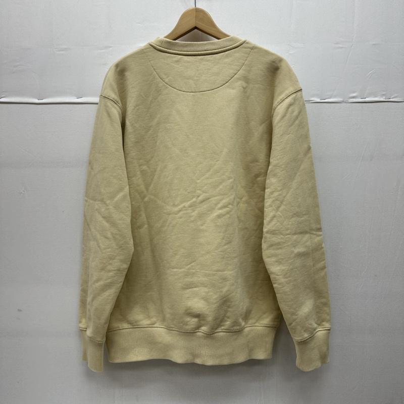 パレス PALACE トレーナー 長袖 Calvin Klein ロゴ 刺繍 クルーネック スウェット 40314UC L ベージュ / ベージュ / beige メンズ USED 古着 中古 50130586