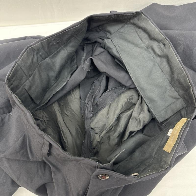 ワイズフォーメン Y s for men パンツ スラックス 2タック ワイド パンツ テーパード スラックス MF-P08-111 M 黒 / ブラック / black メンズ USED 古着 中古 50130608
