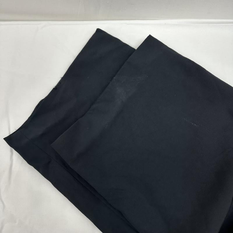 ワイズフォーメン Y s for men パンツ スラックス 2タック ワイド パンツ テーパード スラックス MF-P08-111 M 黒 / ブラック / black メンズ USED 古着 中古 50130608