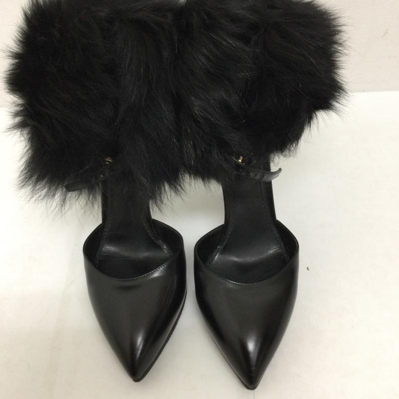 ルイヴィトン LOUIS VUITTON パンプス パンプス ルイヴィトン パンプス　ファーハイヒール　ハイヒール - 黒 / ブラック / black レディース USED 古着 中古 50130644