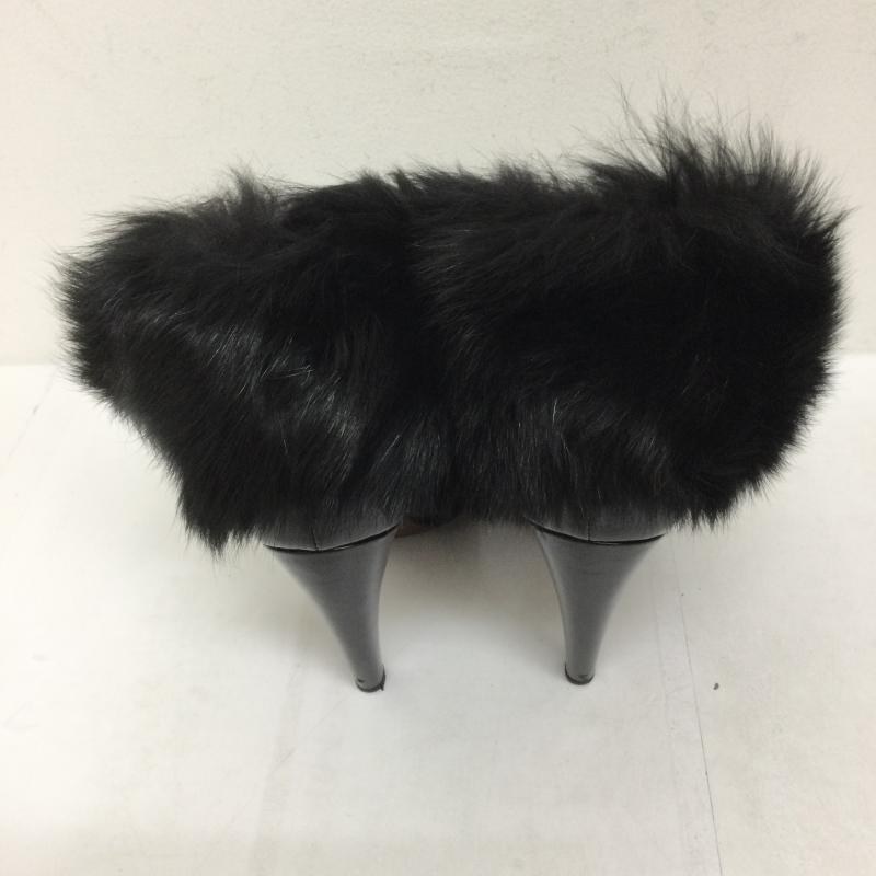ルイヴィトン LOUIS VUITTON パンプス パンプス ルイヴィトン パンプス　ファーハイヒール　ハイヒール - 黒 / ブラック / black レディース USED 古着 中古 50130644