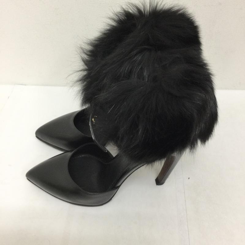 ルイヴィトン LOUIS VUITTON パンプス パンプス ルイヴィトン パンプス　ファーハイヒール　ハイヒール - 黒 / ブラック / black レディース USED 古着 中古 50130644