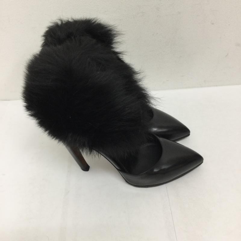 ルイヴィトン LOUIS VUITTON パンプス パンプス ルイヴィトン パンプス　ファーハイヒール　ハイヒール - 黒 / ブラック / black レディース USED 古着 中古 50130644