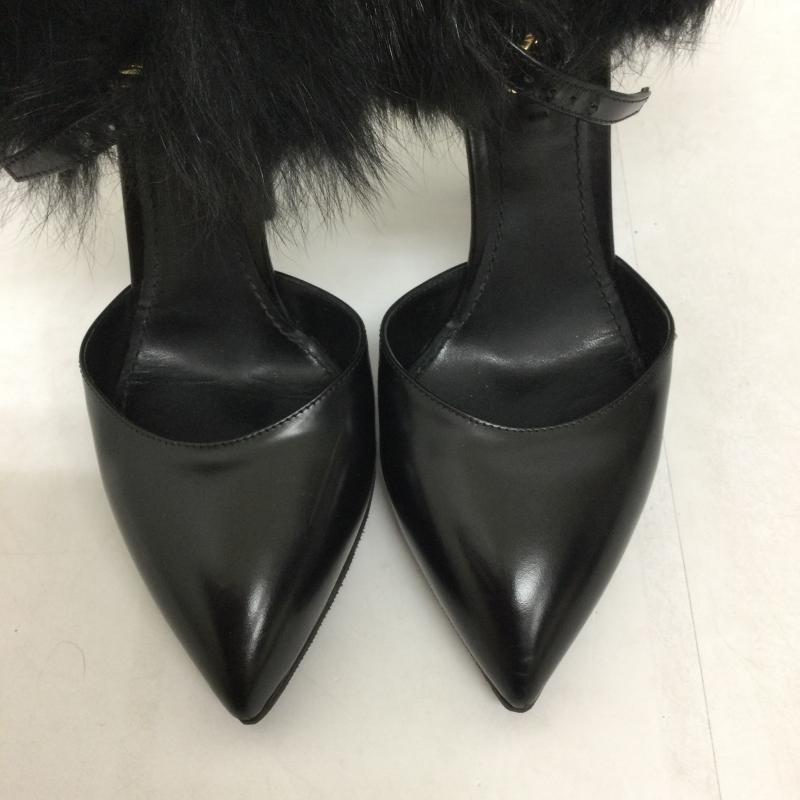 ルイヴィトン LOUIS VUITTON パンプス パンプス ルイヴィトン パンプス　ファーハイヒール　ハイヒール - 黒 / ブラック / black レディース USED 古着 中古 50130644