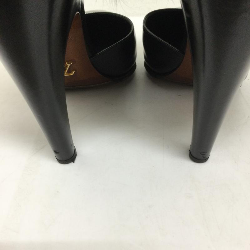 ルイヴィトン LOUIS VUITTON パンプス パンプス ルイヴィトン パンプス　ファーハイヒール　ハイヒール - 黒 / ブラック / black レディース USED 古着 中古 50130644
