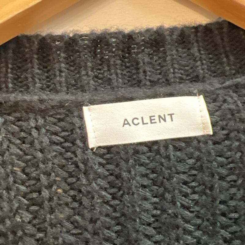 古着 USED カーディガン 長袖 Raised rib cardigan レイズドリブカーディガン AKT066 FREE 黒 / ブラック / black レディース USED 古着 中古 50130666