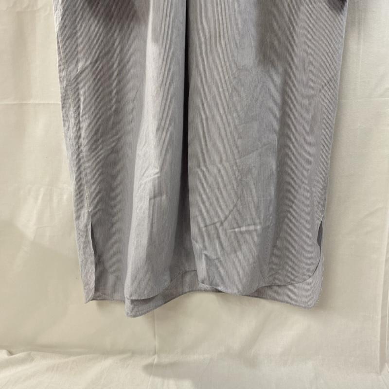 古着 USED ワンピース ロングスカート ハーフボタン シャツワンピース ストライプ ライトブルー cotton100% SIZE:00 ストライプ 水色 / ライトブルー / レディース USED 古着 中古 50130720