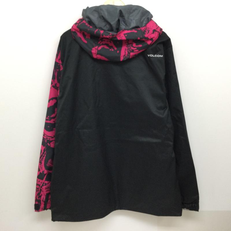 ボルコム VOLCOM ジャケット、上着 ジャンパー、ブルゾン FOREST JACKET フォレストジャケット スキー スノボ ウェア ポリエステル M 黒 / ブラック / black X 桃 / ピンク / pink メンズ USED 古着 中古 50130721