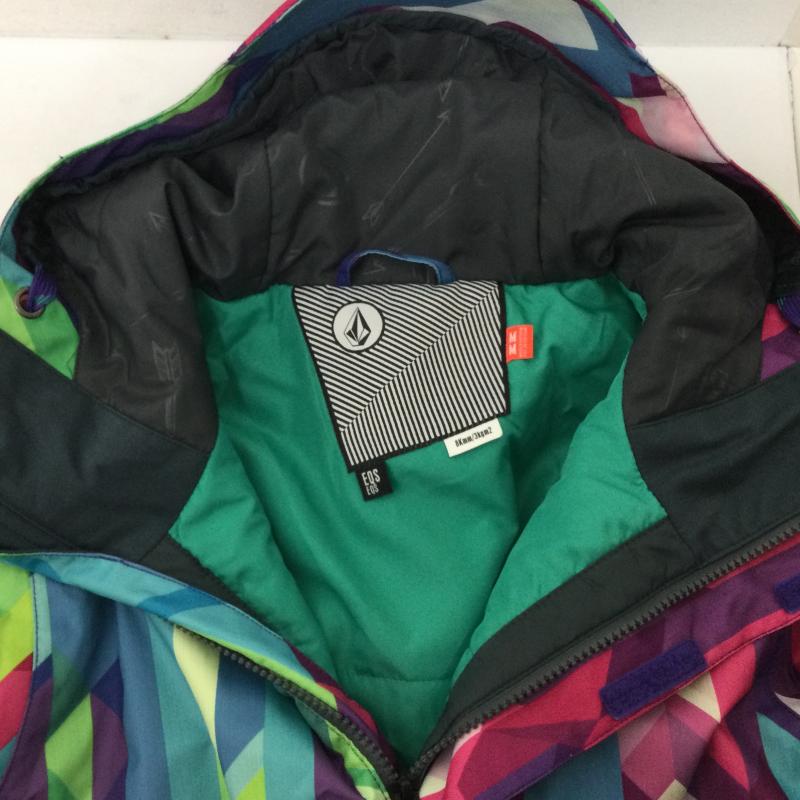ボルコム VOLCOM ジャケット、上着 ジャンパー、ブルゾン スノーボード スキー ウェア H0451405 Bolt Ins ジャケット BLUE COMBO M マルチカラー / マルチカラー / multicolor レディース USED 古着 中古 50130723