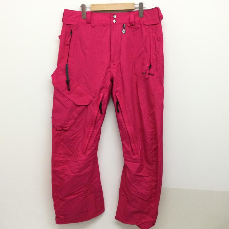 ボルコム VOLCOM ボトムス ボトムス スノボウェア ボトムス パンツ G1351306 M 桃 / ピンク / pink メンズ USED 古着 中古 50130730