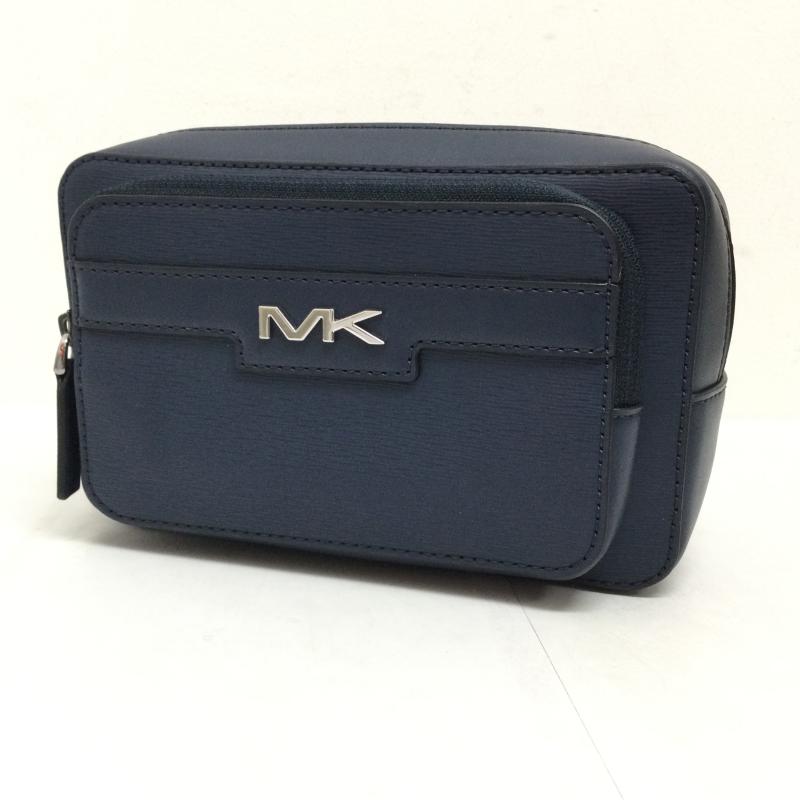 マイケルコース MICHAEL KORS ショルダーバッグ ショルダーバッグ ショルダーバッグ クーパー ダブルジップ ベルトバッグ ボディバッグ タグ付き 37H3LCOY7U - 紺 / ネイビー / navy レディース USED 古着 中古 50130732
