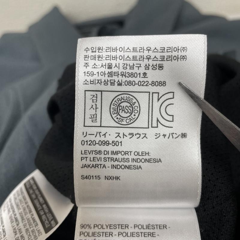 リーバイス Levi s ジャケット、上着 ジャンパー、ブルゾン マウンテン パーカー ナイロン シャツジャケット 699160002 S 無地 チャコールグレー / チャコールグレー / メンズ USED 古着 中古 50130784