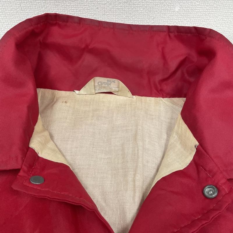 古着 USED ジャケット、上着 ジャンパー、ブルゾン 70s Chalk Line チョークライン ナイロン コーチ ジャケット スナップボタン L ロゴ、文字 X 刺繍 X プリント 赤 / レッド / red メンズ USED 古着 中古 50130839