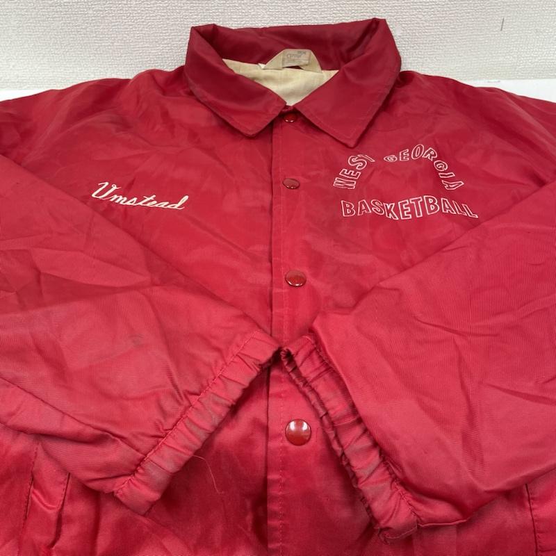 古着 USED ジャケット、上着 ジャンパー、ブルゾン 70s Chalk Line チョークライン ナイロン コーチ ジャケット スナップボタン L ロゴ、文字 X 刺繍 X プリント 赤 / レッド / red メンズ USED 古着 中古 50130839