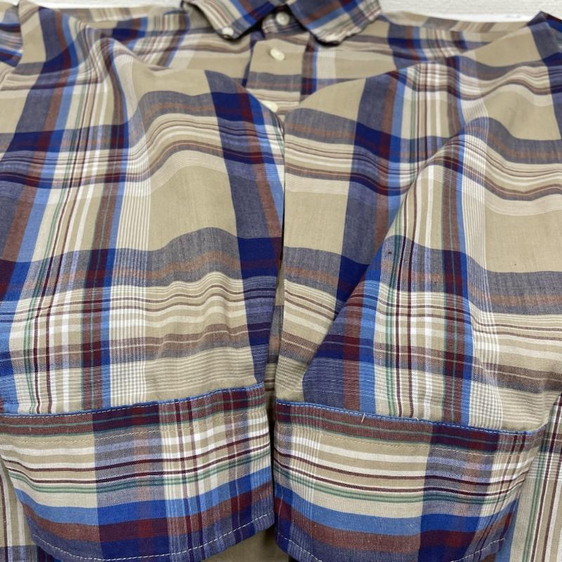 タウンクラフト TOWNCRAFT シャツ、ブラウス 長袖 90s ヴィンテージ 長袖 チェック シャツ ブラウス ボタンダウン L チェック マルチカラー / マルチカラー / multicolor メンズ USED 古着 中古 50130841