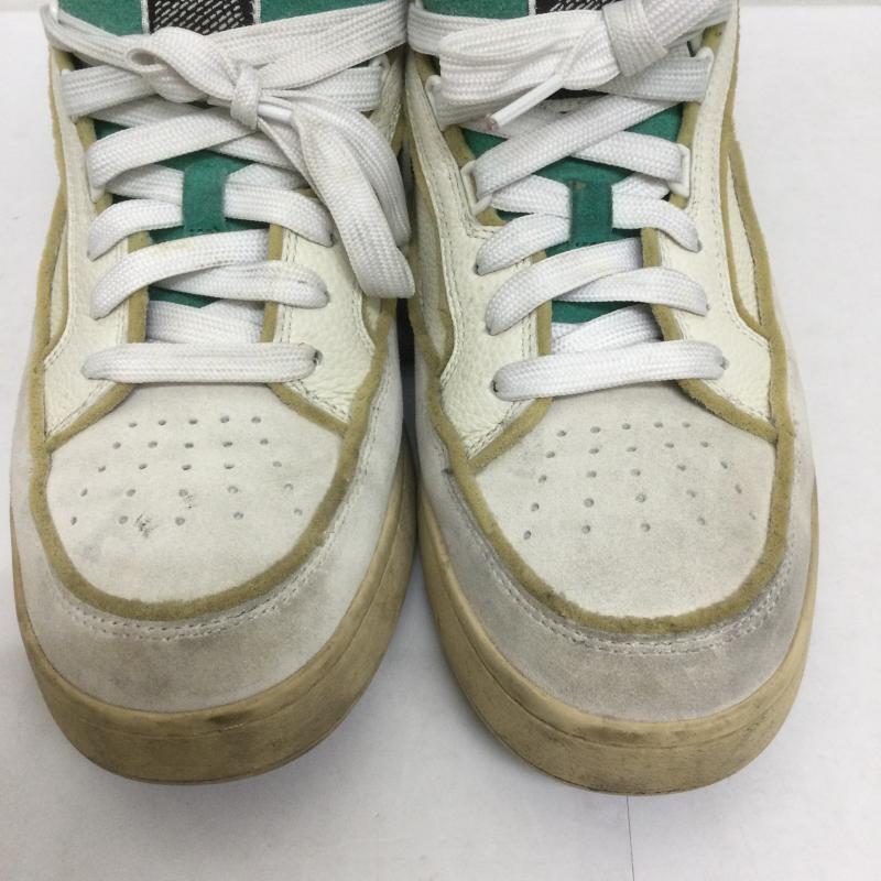 ディーゼル DIESEL スニーカー スニーカー DIESEL S-SINNA LOW スニーカー ディーゼル 27.0cm 白 / ホワイト / white X 緑 / グリーン / green メンズ USED 古着 中古 50130848
