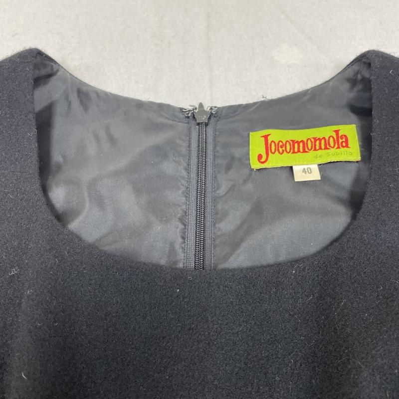 ホコモモラ Jocomomola セットアップ セットアップ フォーマル ワンピース 結婚式 ドレス 礼服 ワンピース 上下セット ツーピース セットアップ 40 ボーダー柄 黒 / ブラック / black レディース USED 古着 中古 50130883