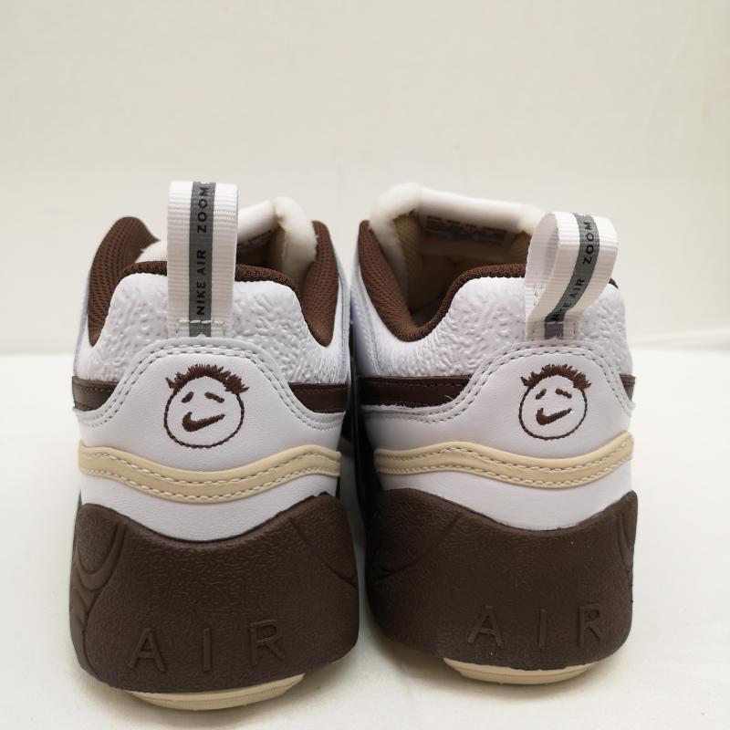 ナイキ NIKE スニーカー スニーカー Travis Scott Zoom Field Jaxx HQ3073-100 トラヴィス スコット トラビス エア ズーム フィールド 26.5cm 白 / ホワイト / white X 茶 / ブラウン / brown X ベージュ / ベージュ / beige メンズ USED 古着 中古 50130970