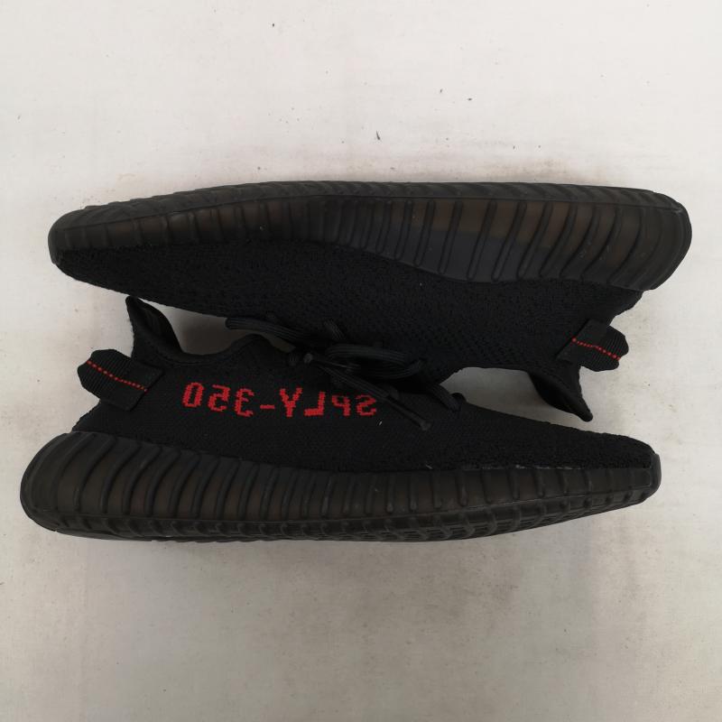 アディダス adidas スニーカー スニーカー YEEZY BOOST 350 V2 CORE BLACK SOLAR RED CP9652 27.5cm 黒 / ブラック / black メンズ USED 古着 中古 50131011