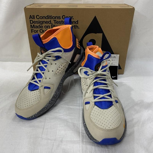 ナイキ エィシージー NIKE ACG スニーカー スニーカー DC9554-200 Nike ACG Air Mowabb Rattan Birch US9/27cm US：9 ロゴ、文字 ベージュ / ベージュ / beige X 青 / ブルー / blue X 橙 / オレンジ / orange メンズ USED 古着 中古 50131018