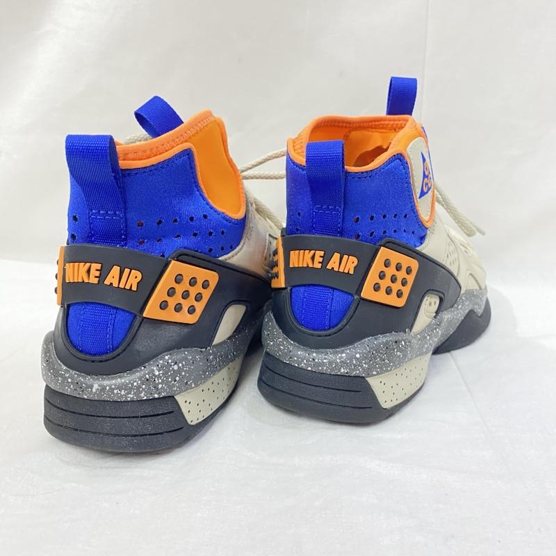 ナイキ エィシージー NIKE ACG スニーカー スニーカー DC9554-200 Nike ACG Air Mowabb Rattan Birch US9/27cm US：9 ロゴ、文字 ベージュ / ベージュ / beige X 青 / ブルー / blue X 橙 / オレンジ / orange メンズ USED 古着 中古 50131018