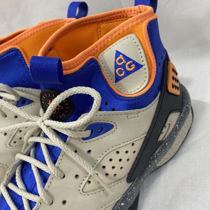 ナイキ エィシージー NIKE ACG スニーカー スニーカー DC9554-200 Nike ACG Air Mowabb Rattan Birch US9/27cm US：9 ロゴ、文字 ベージュ / ベージュ / beige X 青 / ブルー / blue X 橙 / オレンジ / orange メンズ USED 古着 中古 50131018