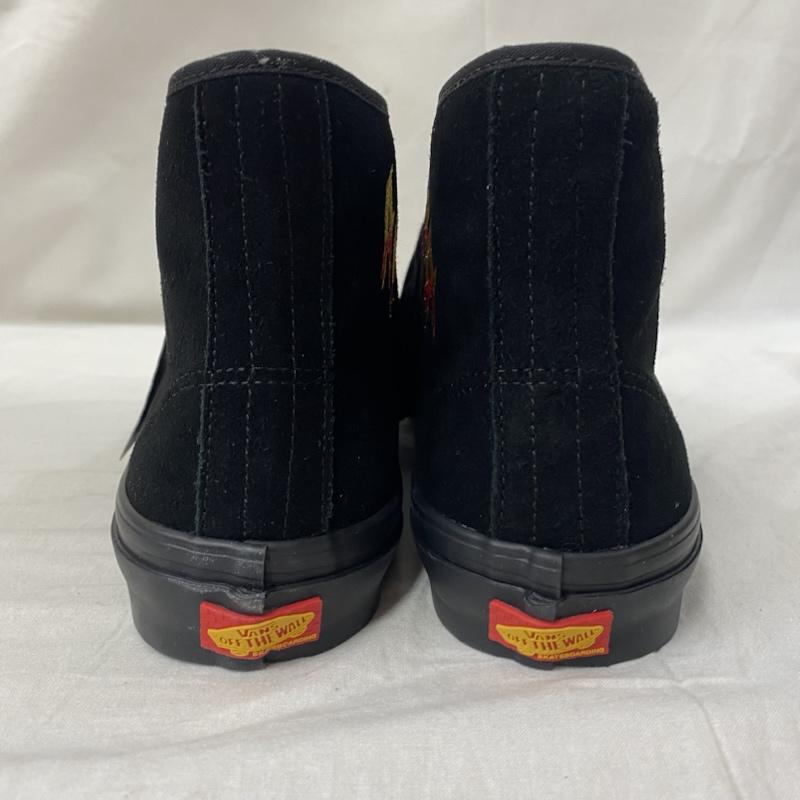 バンズ VANS スニーカー スニーカー VN000D901OJ Andrew Allen × Vans Skate Authentic High Black US9/27cm US：9 刺繍 黒 / ブラック / black メンズ USED 古着 中古 50131019