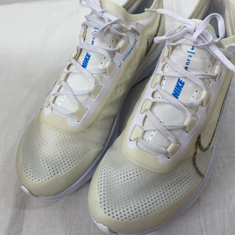 ナイキ NIKE スニーカー スニーカー BV7778-100 ズームフライ3AW NJP US10/28cm US：10 無地 白 / ホワイト / white メンズ USED 古着 中古 50131027