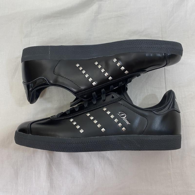 アディダス adidas スニーカー スニーカー IH2946 DIME GAZELLE ADV black US9/27cm US：9 ロゴ、文字 黒 / ブラック / black メンズ USED 古着 中古 50131057