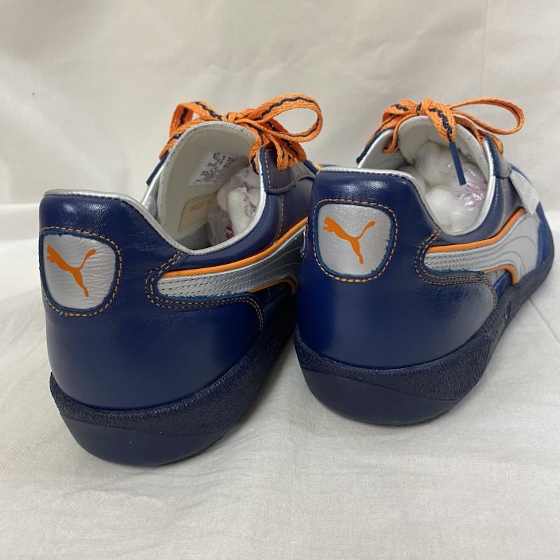 プーマ PUMA スニーカー スニーカー MIJ S-PULSE magforlia 2024 清水エスパルス J2リーグ優勝記念 CLYDE ROYAL-PUMA SILVER US9/27cm US：9 ロゴ、文字 青 / ブルー / blue X 銀 / シルバー / silver color メンズ USED 古着 中古 50131059