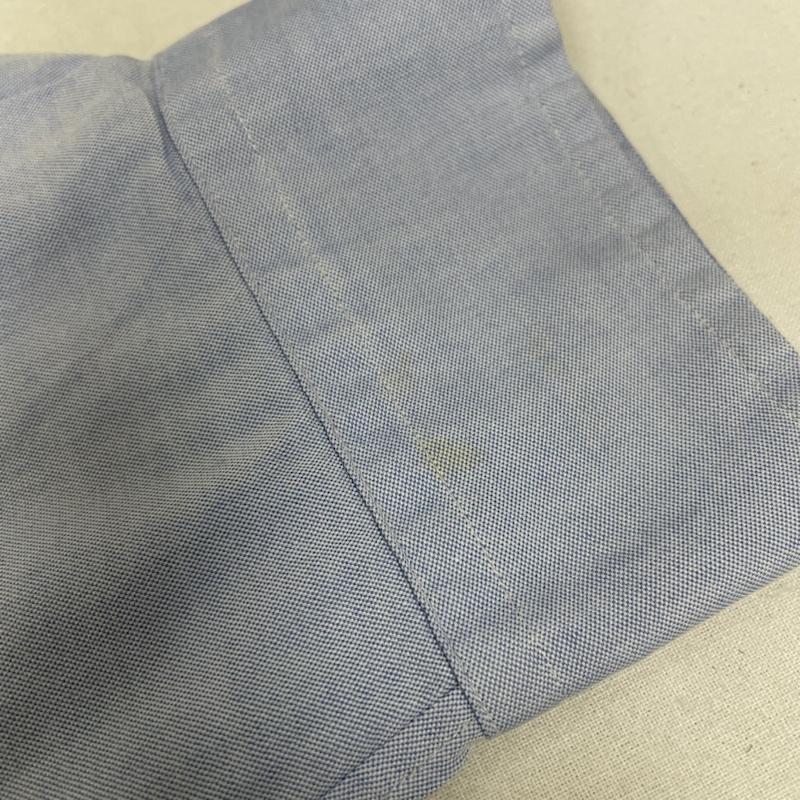 ラルフローレン RALPHLAUREN シャツ、ブラウス 長袖 90s YARMOUTH ボタンダウン 長袖 シャツ 刺繍 ロゴ ヤーマス サイズ16 1/2 - ロゴ、文字 X 刺繍 X ワンポイント 水色 / ライトブルー / メンズ USED 古着 中古 50131070