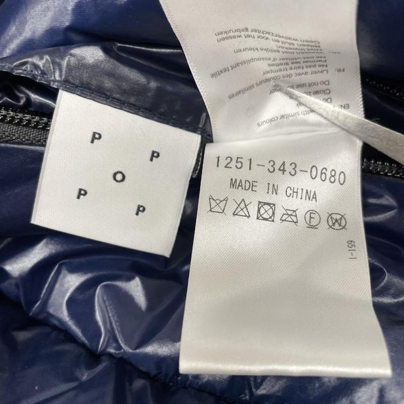 古着 USED ジャケット、上着 ジャンパー、ブルゾン Pop Trading Company キルティング リバーシブル パファー ジャケット 中綿 ジップアップブルゾン 1251-343-0680 XL 青 / ブルー / blue X 薄緑 / ライトグリーン / メンズ USED 古着 中古 50131075