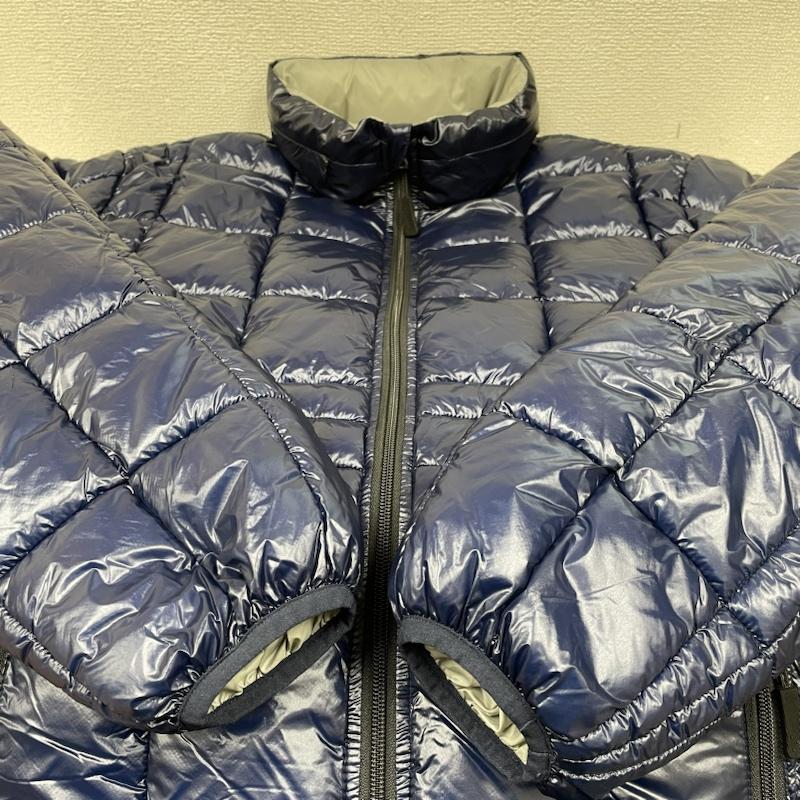 古着 USED ジャケット、上着 ジャンパー、ブルゾン Pop Trading Company キルティング リバーシブル パファー ジャケット 中綿 ジップアップブルゾン 1251-343-0680 XL 青 / ブルー / blue X 薄緑 / ライトグリーン / メンズ USED 古着 中古 50131075